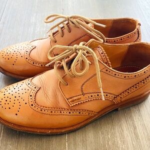 Boys Italian dress shoes, Zecchino d'Oro, size 34, brown